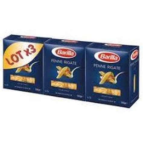 Penne Rigate Barilla Lot De X G La Belle Vie Changez