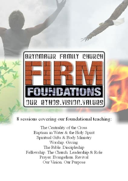 Firm Foundations - Valleys Family Church