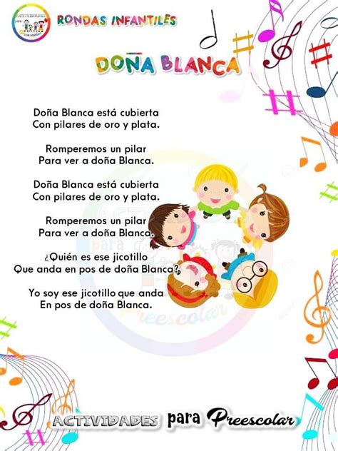 Pin De Magali En Rondas Infantiles Letras De Canciones Infantiles