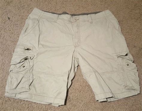 George Mens Cargo Shorts Size 38 George Cargo