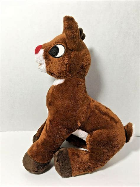 Rudolph The Red Nosed Reindeer 12" Plush Stone Mountain Park 2014 ...