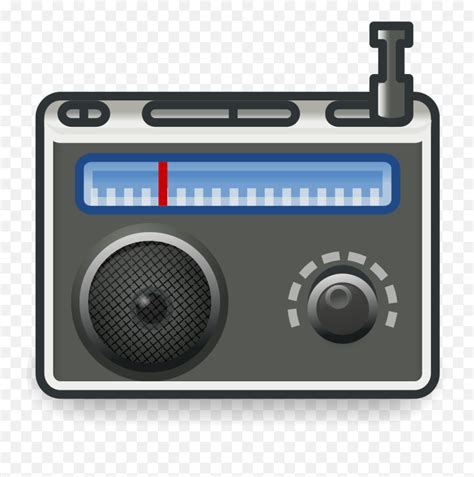 Radio Imagen De Una Radio Emojiradio Emoji Free Transparent Emoji