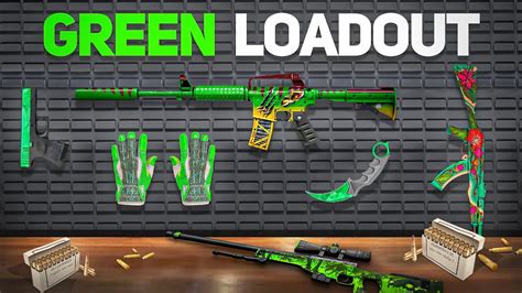 This Budget Green Themed Cs Inventory Is Insane Csgo Skin Loadout