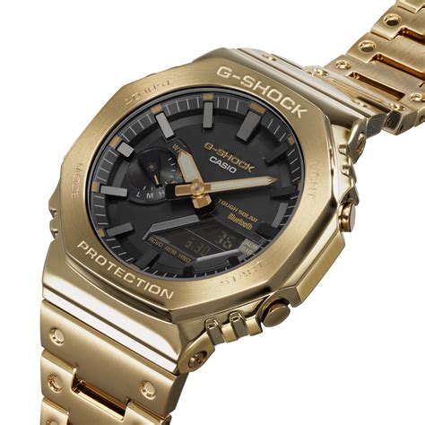 Reloj G Shock Gm B2100gd 9a Acero Hombre Dorado Btime