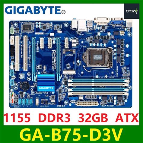 Gigabyte Ga B D V Original Desktop Motherboard Ddr Lga For I I