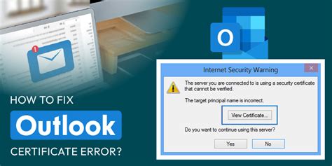 How To Fix Outlook Certificate Error