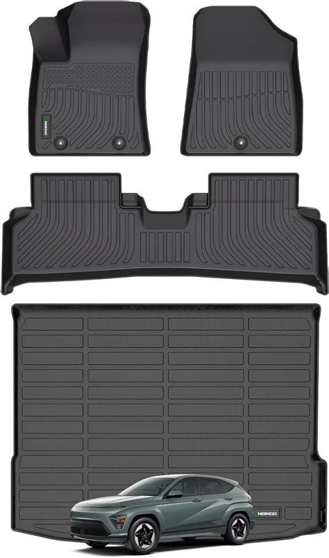 Amazon ANBINGO Floor Mats Custom For 2024 Hyundai Kona Electric