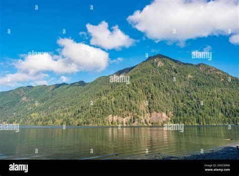 Lake Crescent In Olympic National Park Washington Usa Stock Photo Alamy