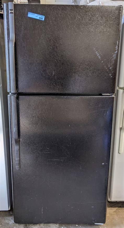 Black Hotpoint Refrigerator