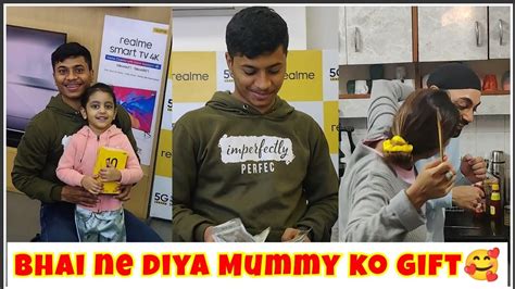 Vlog Bhai Ne Diya Mummy Ko Suprise🥰deepu K Breakfast Me Namak Zada Ho