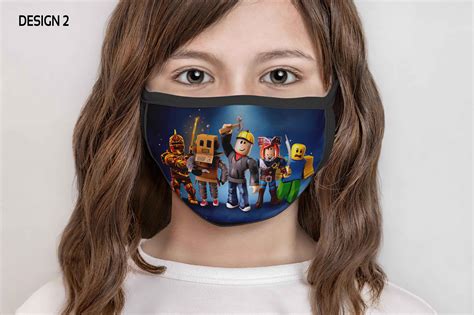 Roblox Kids Face Mask – TeamTurnerDesigns