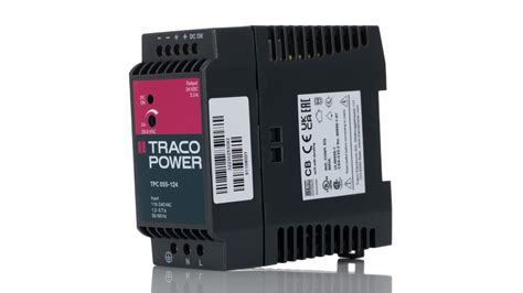 Tpc 055 124 Tracopower Tpc Switched Mode Din Rail Power Supply 85 →