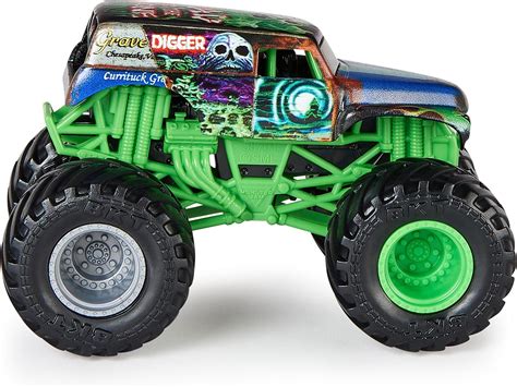 Monster Jam Official Grave Digger Vs El Toro Loco Die Cast Monster Trucks 164 Scale 2 Pack