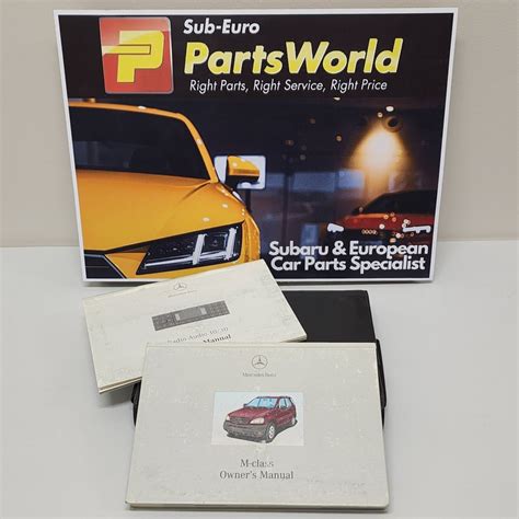 M Class User Manual Mercedes Parts Nz — Sub Euro Partsworld