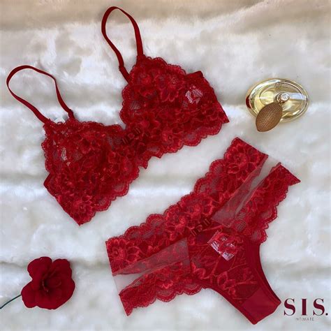 Conjunto Antonela Lingerie Shopee Brasil