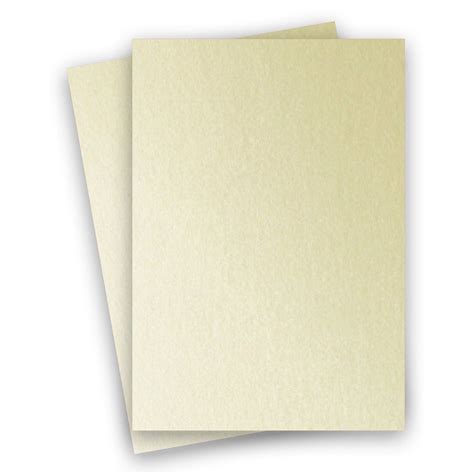 Stardream Metallic 8 5X14 Legal Size Card Stock Paper Opal 105lb Cove