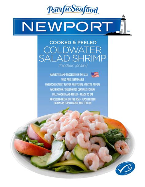 Coldwater Shrimp Pacific Seafood