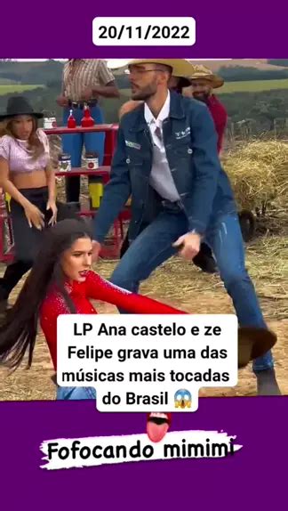 LP Ana castelo e ze Felipe toca uma das músicas mais tocada do Brasil