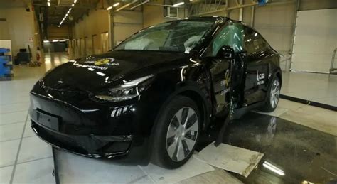 Tesla Model Y 5 étoiles Au Crash Test Euro Ncap