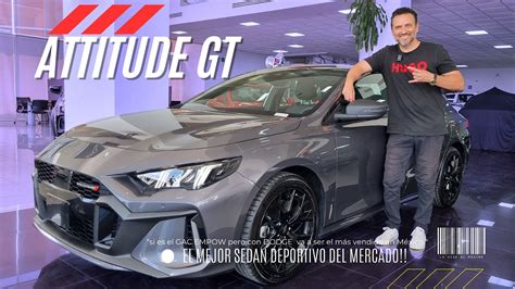 Nuevo DODGE ATTITUDE 2025 GT el mejor SEDÁN deportivo que desafía la