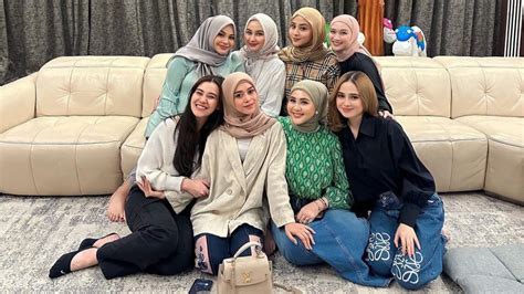 Foto Kumpul Bareng Geng Lesti Kejora Aaliyah Massaid Kakak Kakak Baik