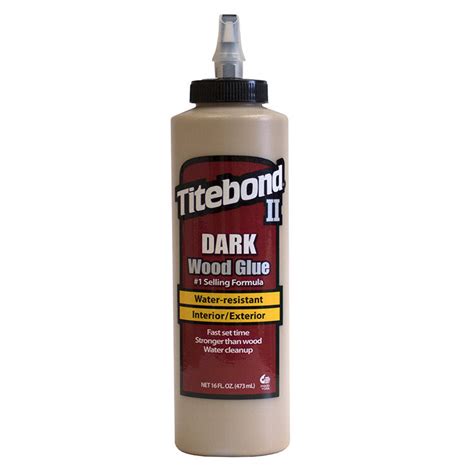 Titebond Dark Wood Glue Exotic Woods