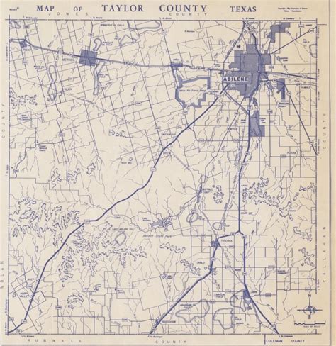 Taylor Tx Map