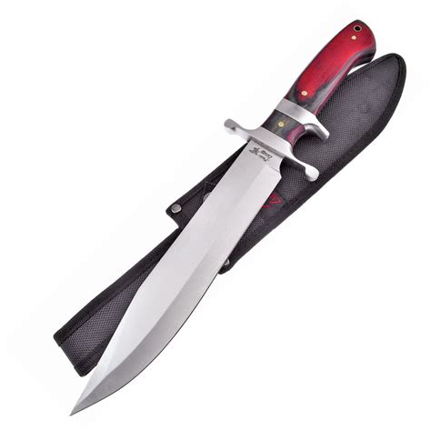 F18316fw Frost Cutlery Bowie Knife Frostwood