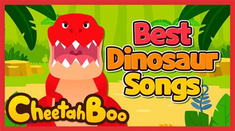 16mins T Rex Vs Triceratops Dinosaur Song Compilation Nursery