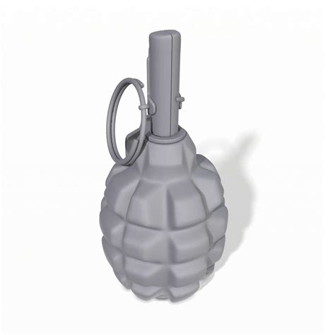 F1 Grenade - 3D Model by GunsNTanks