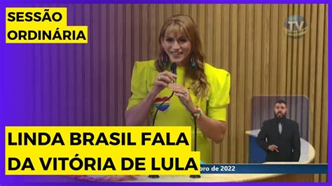 Linda Brasil Fala Sobre Vitória De Lula Primeiro Discurso E