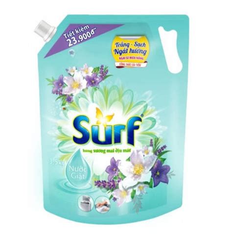 UShop Nước giặt Surf hương Sương mai dịu mát 3 3kg