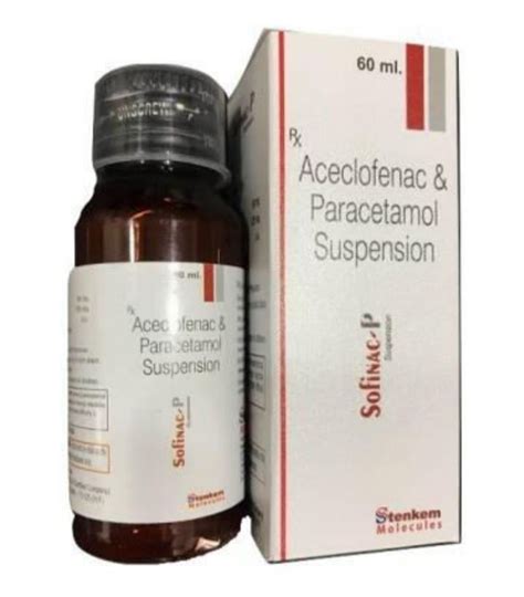 Aceclofenac Paracetamol Syrup At Rs Piece Pcd Pharma Franchise