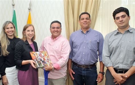 Vice Prefeito Roberto Rocha Recebe Visita De Cortesia Da Vice C Nsul