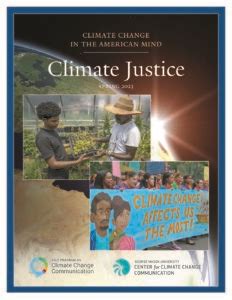 Climate Change In The American Mind Climate Justice Spring E