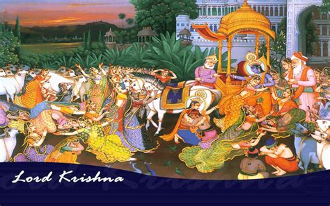 Krishna Virat Roop Wallpapers - Wallpaper Cave