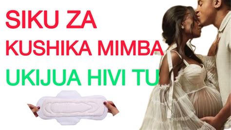 Siku Za Kushika Mimba Kwa Mizunguko Yote Ya Hedhi YouTube