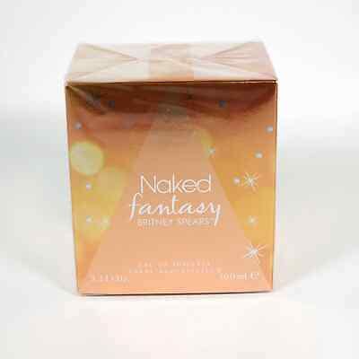 Britney Spears Naked Fantasy Eau De Toilette Spray For Women 3 3oz New