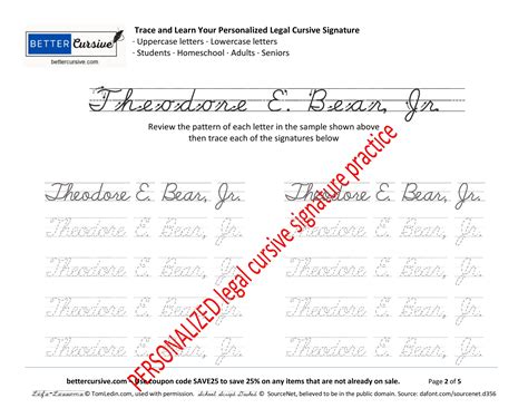 Learning your legal cursive signature has never been easier. – Better