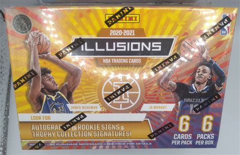 2020 2021 Panini Illusions NBA Basketball Blaster Box Sealed Edwards