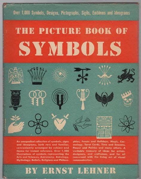 The Picture Book Of Symbols. by LEHNER, ERNST. | Time Booksellers