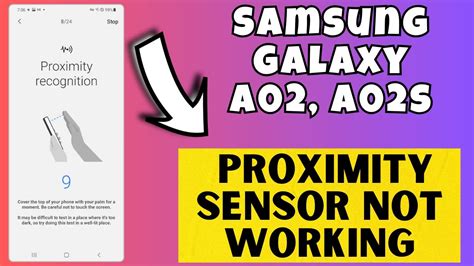 Samsung Galaxy A02 A02s Proximity Sensor Not Working Sensor Issue Youtube