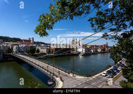 passau at the danube river Stock Photo - Alamy