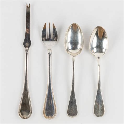 Christofle Malmaison Lobster Forks And Oyster Spoons Added Guy