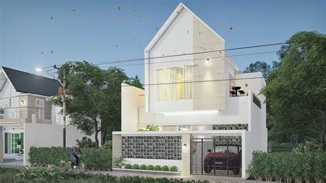 Desain Rumah Scandinavian Modern Berukuran X Meter