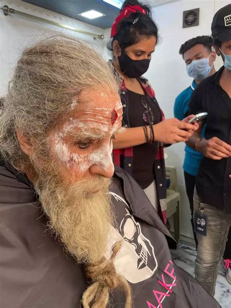 Bts Looks Of Amitabh Bachchan As Ashwatthama From Kalki Ad