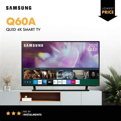 Samsung Q60a 2021 Qled 4k Smart Tv Tv And Home Appliances Tv