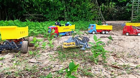 Truk Oleng Angkut Gajah Lucu Sapi Hijau Kuda Kerbau Dinosaurus T Rex