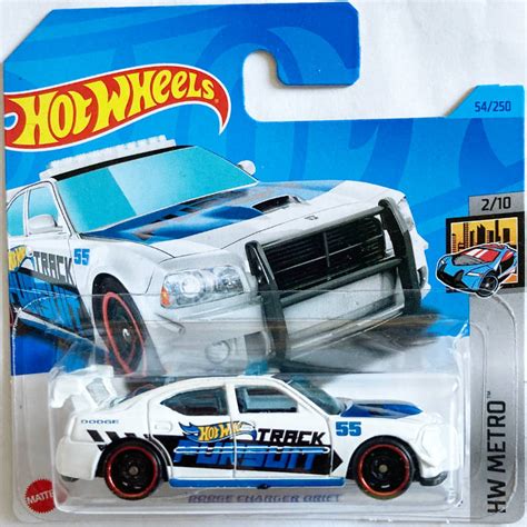 Hot Wheels | Dodge Charger Drift TRACK PURSUIT white | scale64