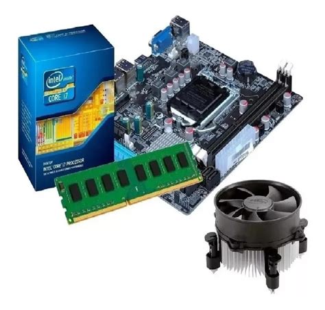 Kit Processador I7 3770s Placa Mãe H61 16gb Ddr3 cooler Mercado